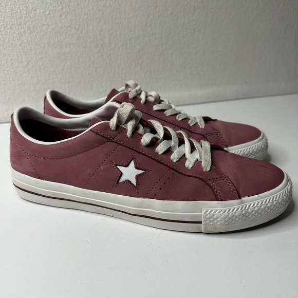 Converse‎ Cons One Star Mens Bloodstone Size 9 Suede - Picture 1 of 11